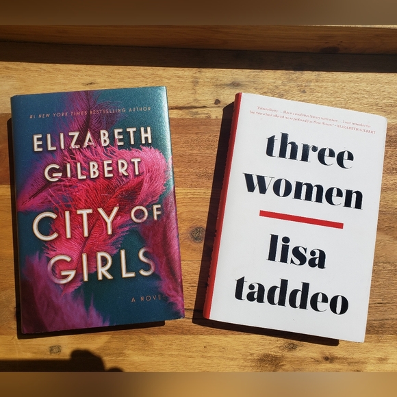BOOK BUNDLE - CITY GIRLS & THREE WOMEN - HARDCOVER FICTION - Picture 1 of 5